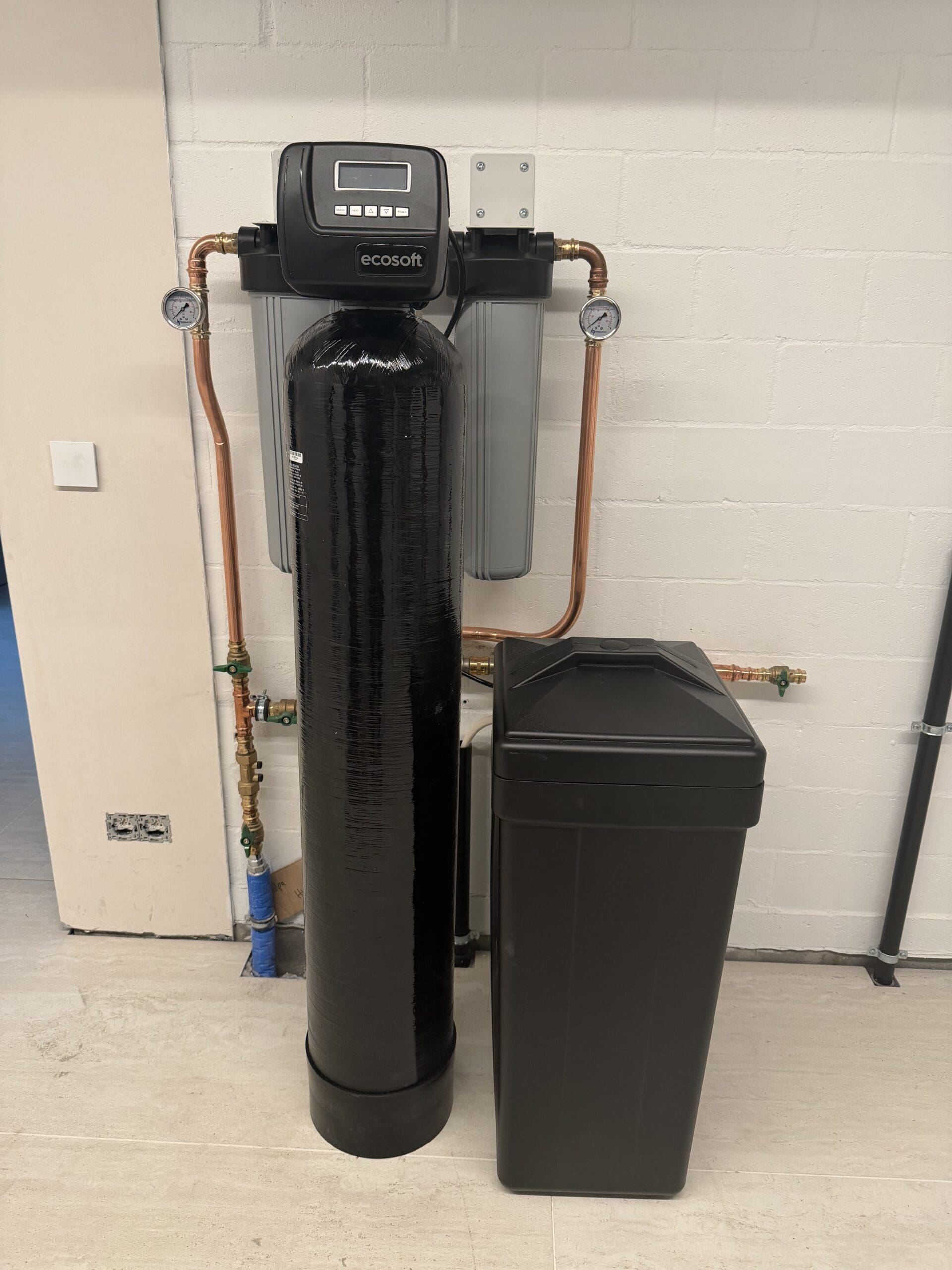 Waterontharder installatie